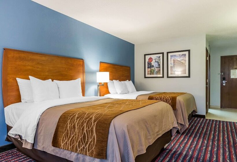 Номер Стандарт 2 Двуспальные Кровати, Comfort Inn Alton Near I255