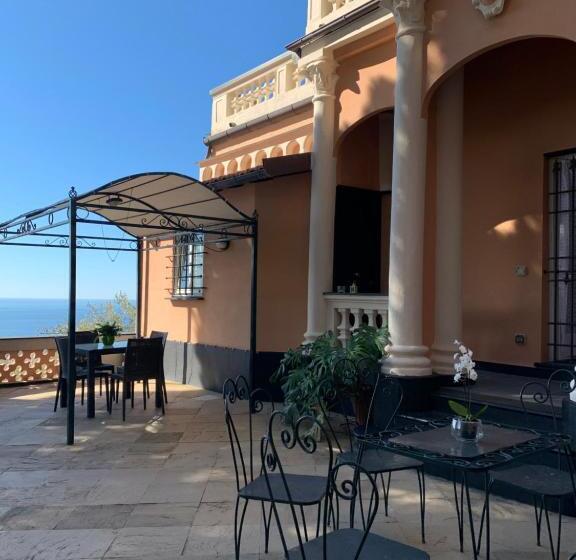 Номер Deluxe Вид на Море, Villa Rocca Leivi