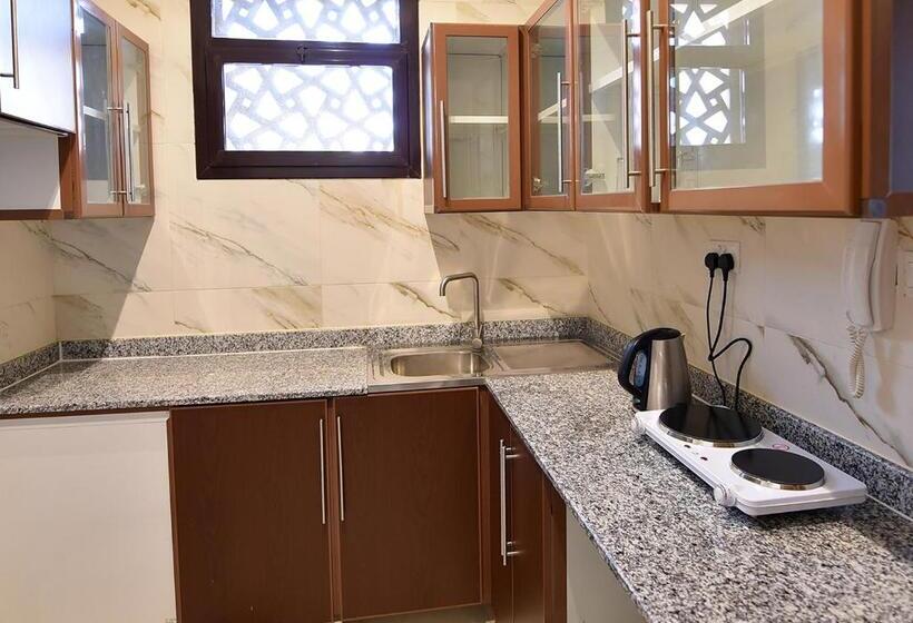 آپارتمان 1 خوابه با تراس, ريحانه الخليج للشقق الفندقيه