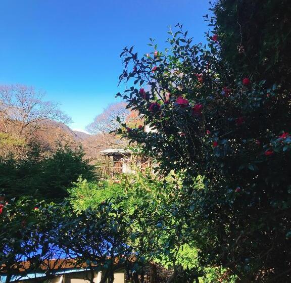 غرفة قياسية حمام مشترك, Onsen & Garden Asante Inn