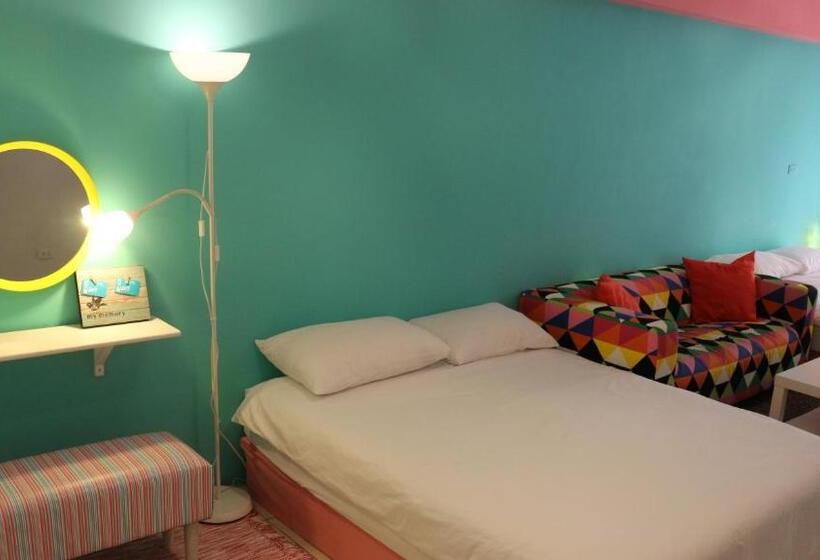 اتاق استاندارد با چشم‌انداز استخر, Kenting My Way B&b