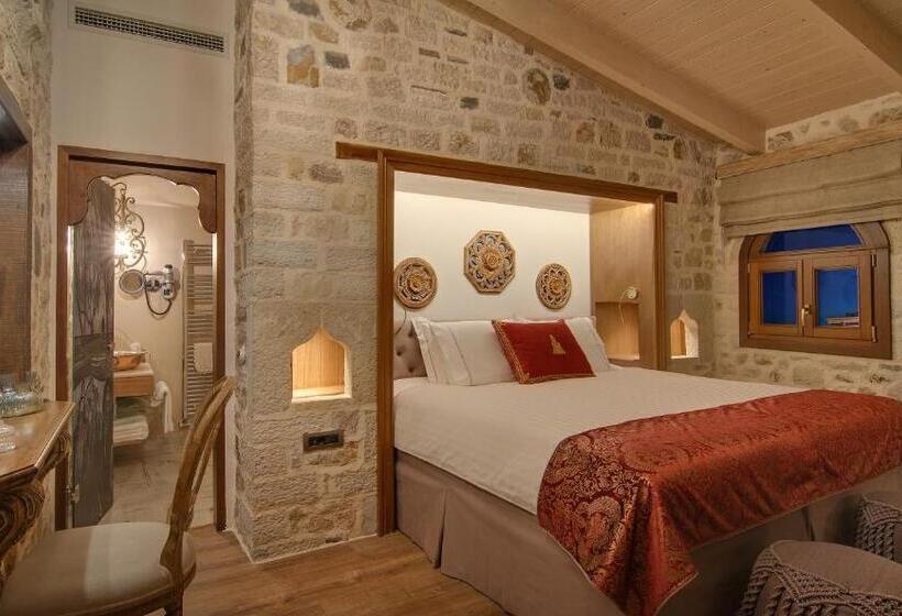 اتاق استاندارد با تخت بزرگ, Kamares Historic Boutique Hotel & Spa