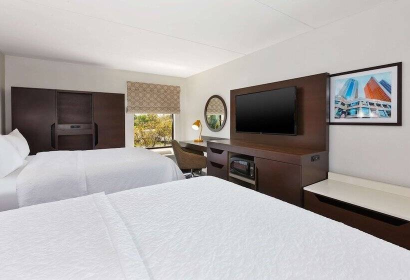 스탠다드 룸 더블 침대 2개, Hampton Inn Columbus/delaware I71 North