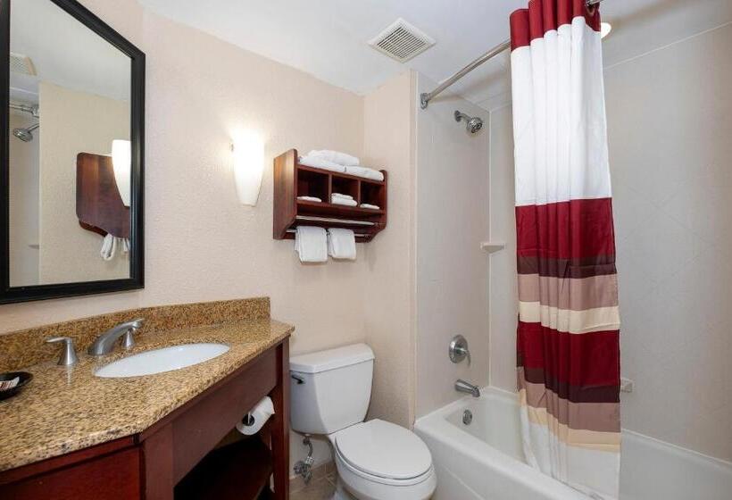 Номер Стандарт 2 Двуспальные Кровати, Red Roof Inn Meriden