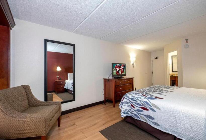 Номер Стандарт Двуспальная Кровать Адаптированный для Инвалидов, Red Roof Inn Meriden