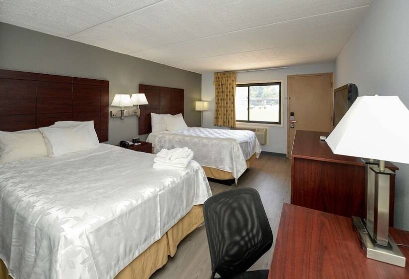 Номер Стандарт 2 Двуспальные Кровати, Americas Best Value Inn At Central Valley Woodbury