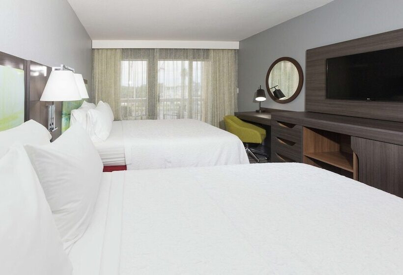 Номер Стандарт 2 Двуспальные Кровати, Hampton Inn St. Augustine Beach