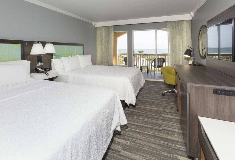 Номер Стандарт 2 Двуспальные Кровати, Hampton Inn St. Augustine Beach