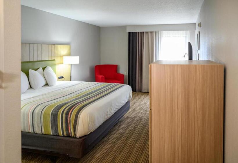 身障者適用キングサイズベッドルーム, Country Inn & Suites By Radisson, Greenfield, In