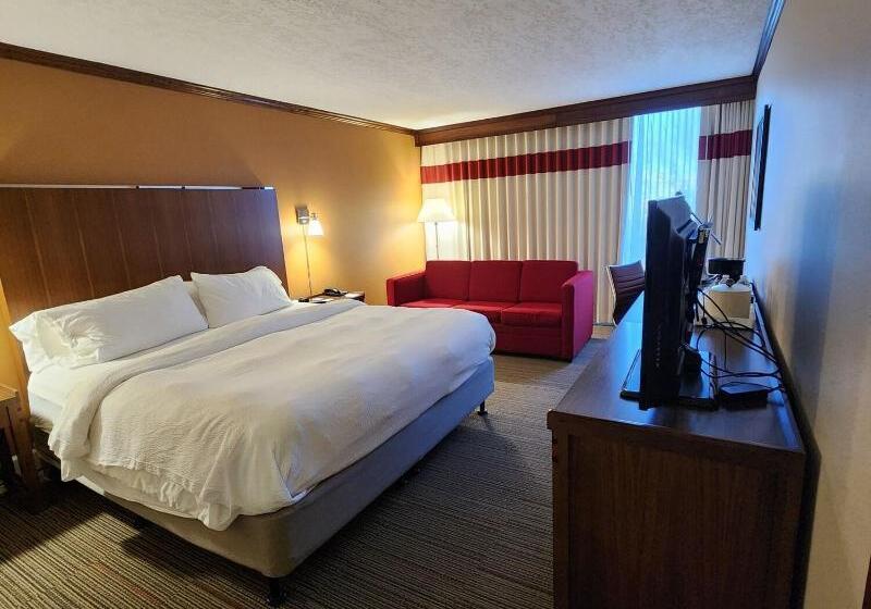 带大床的标准间, Four Points By Sheraton Kansas City Airport