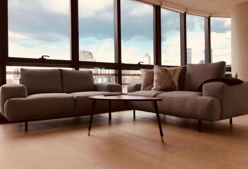 침실 2개 디럭스 아파트, Winston Apartments Docklands