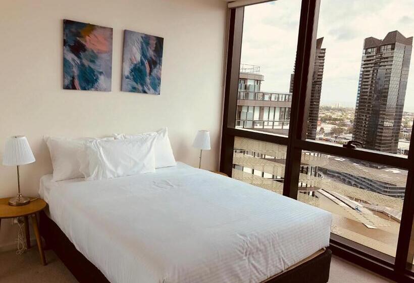 침실 2개 디럭스 아파트, Winston Apartments Docklands
