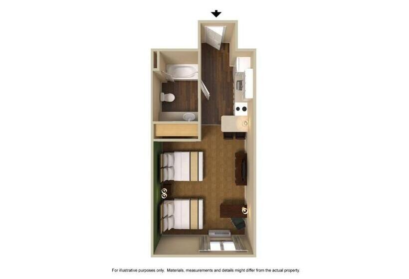 Студия Стандарт, Extended Stay America Select Suites   Chicago   Westmont   Oak Brook