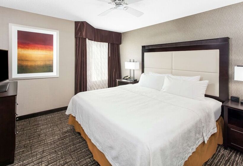 Suite Adapted for people with reduced mobility, Homewood Suites By Hilton Indianapoliskeystone Crossing