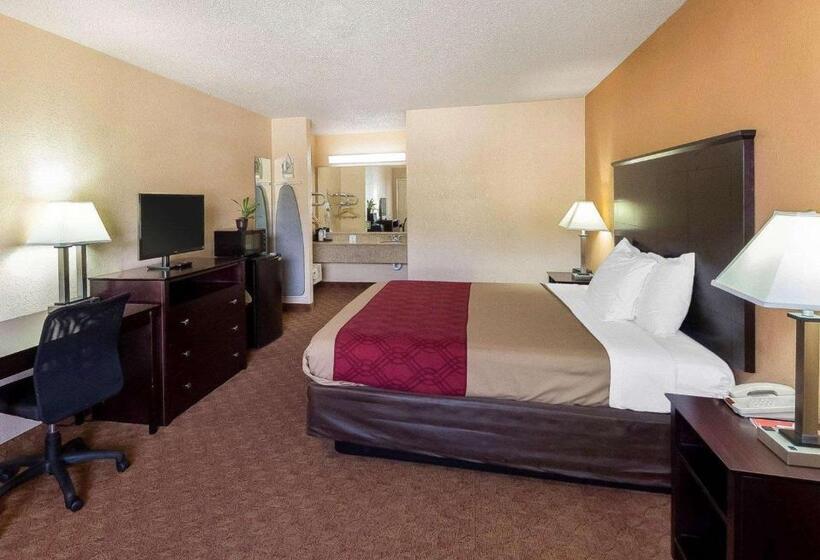 חדר סטנדרט עם מיטת קינג, Econo Lodge Inn & Suites Downtown Northeast Near Fort Sam Houston