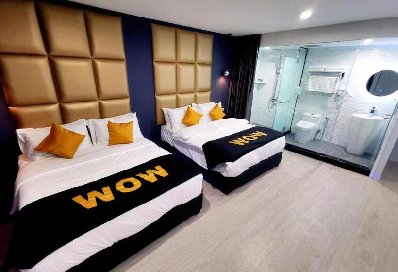 اتاق استاندارد چهار تخته, Wow Hotel Penang