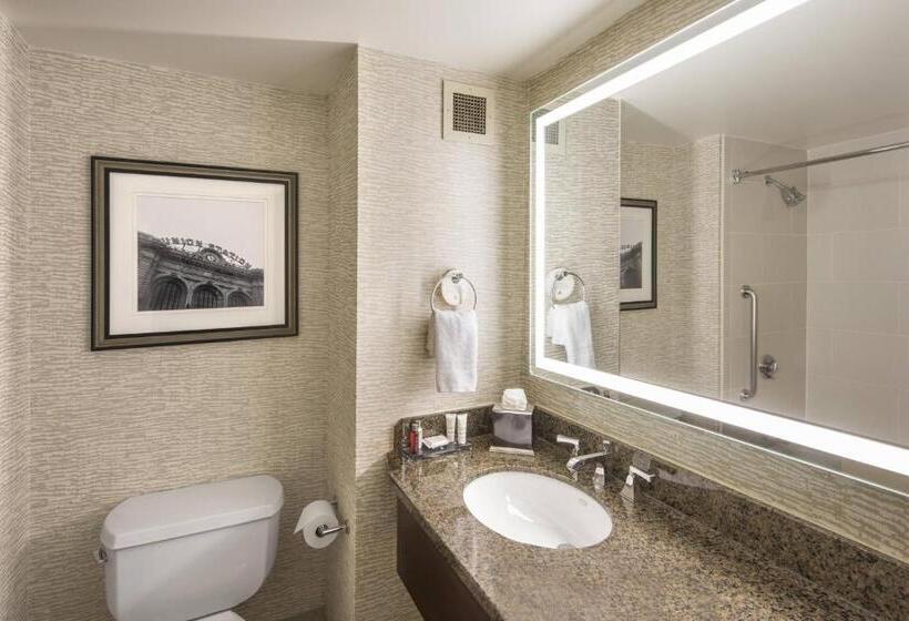 스탠다드 룸 킹사이즈 침대, Denver Airport Marriott At Gateway Park