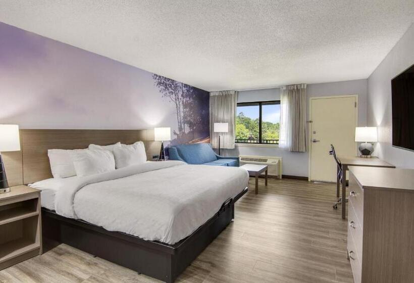Люкс Кровать Кинг, Clarion Pointe On The Lake Clarksvillesouth Hill West