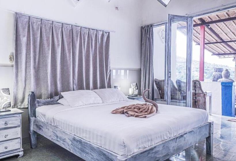 Номер Deluxe, Waenis Sunset View Hotel And Restaurant, Amed, Bali