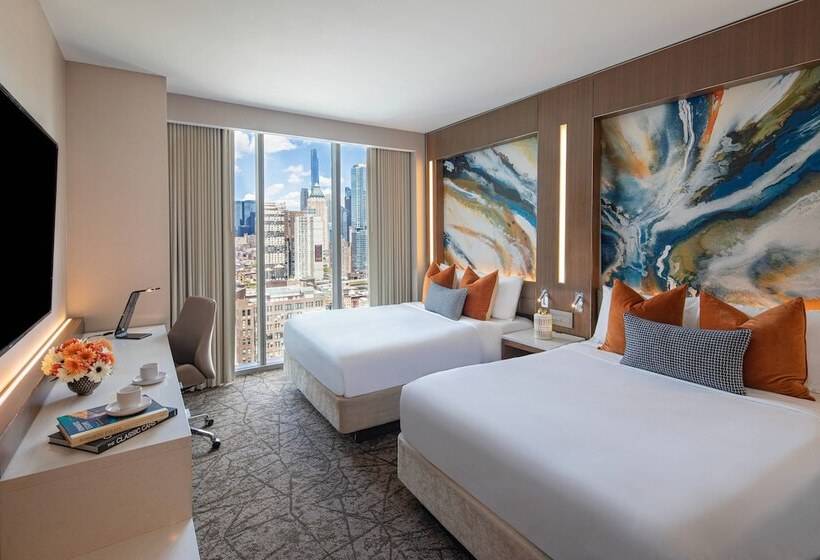 Quarto Estandar 2 Camas Casal, Courtyard New York Manhattan/midtown West