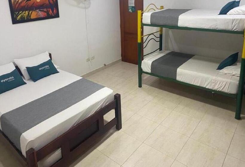 اتاق استاندارد چهار تخته, Ayenda 1618 Hotel Colon Rodadero