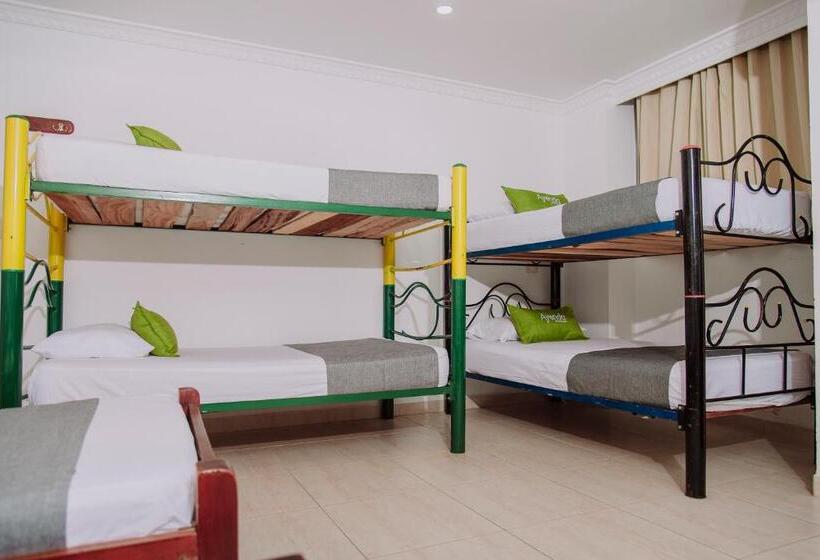 اتاق خانوادگی, Ayenda 1618 Hotel Colon Rodadero
