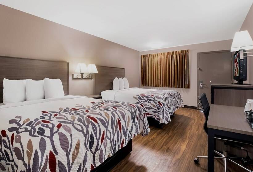 Chambre Deluxe Adaptée aux Personnes à Mobilité Réduite, Red Roof Inn Chattanooga  Lookout Mountain