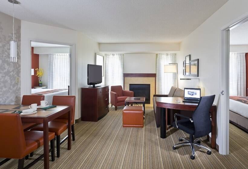 침실 2개 스위트, Residence Inn Appleton
