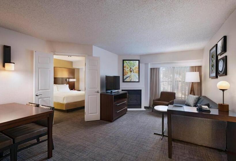 带2个卧室的套房, Residence Inn By Marriott Austin The Domain Area