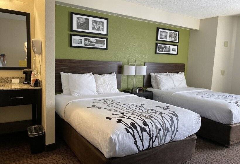 Номер Стандарт 2 Двуспальные Кровати, Sleep Inn Louisville Airport & Expo
