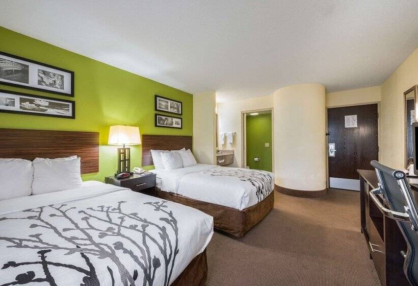 Номер Стандарт 2 Двуспальные Кровати, Sleep Inn Statesville I 40