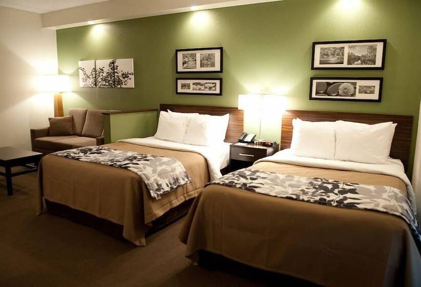 Номер Стандарт 2 Двуспальные Кровати, Sleep Inn & Suites Buffalo Airport