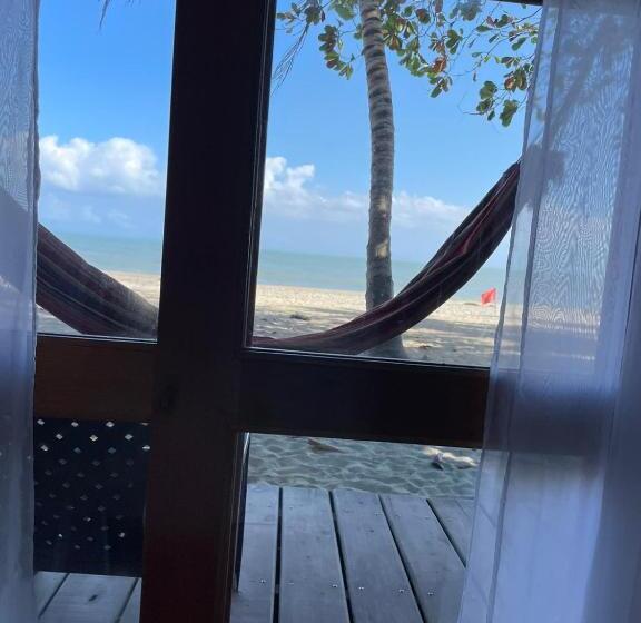 带海景的复工套房, Hostal Estrellas Del Tayrona Playa Mendihuaca