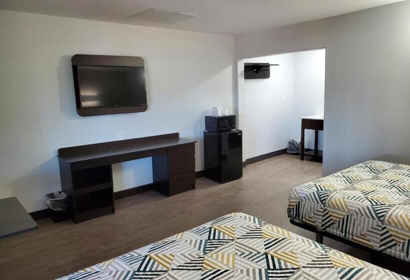 带大床的标准间, Motel 6show Low, Az