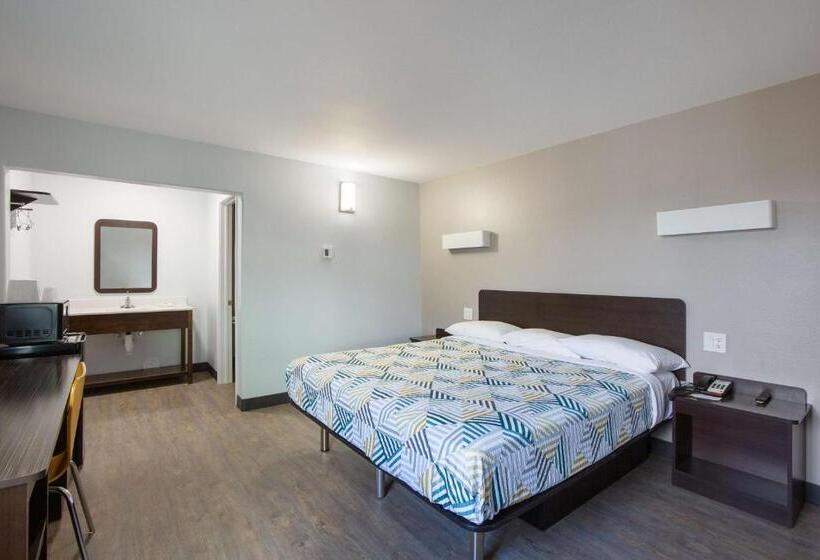 带大床的标准间, Motel 6show Low, Az