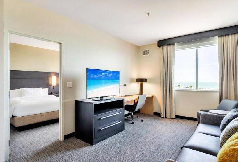 سوئیت با تخت بزرگ, Residence Inn By Marriott Corpus Christi Downtown