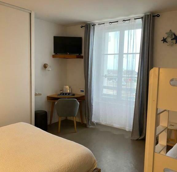 Семейный Номер Вид на Море, Atlantic Hôtel   L Ile D Yeu