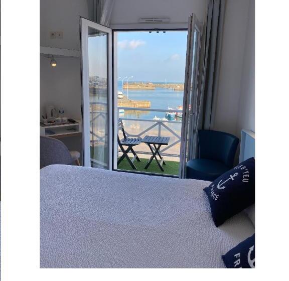 Номер Стандарт Вид на Море с Балконом, Atlantic Hôtel   L Ile D Yeu