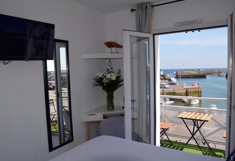 Номер Стандарт Вид на Море с Балконом, Atlantic Hôtel   L Ile D Yeu