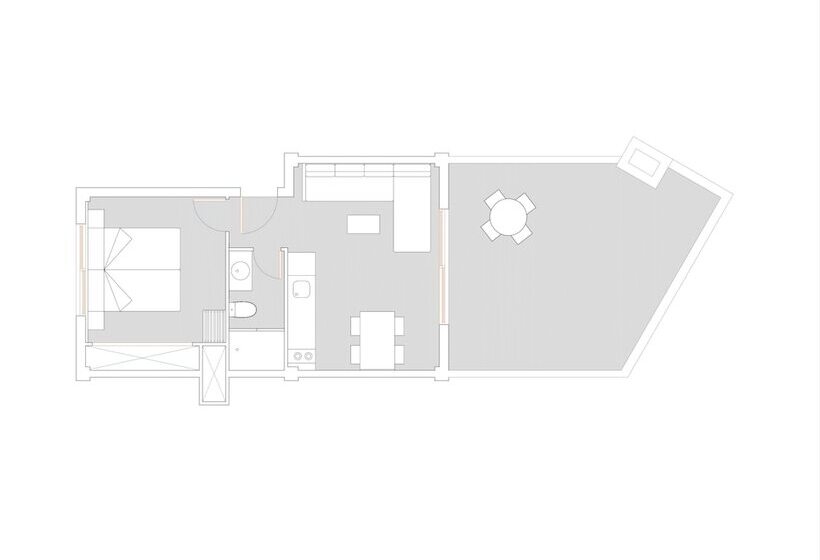 Apartamento 1 Dormitorio con Terraza, Inn Mallorca Apart