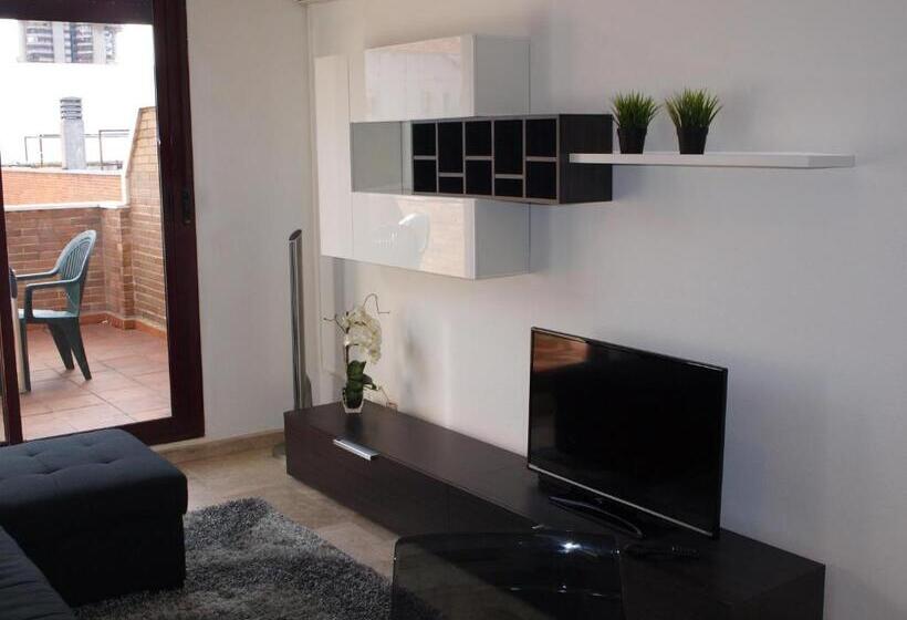 单卧家庭公寓, Stylish City Apartamentos
