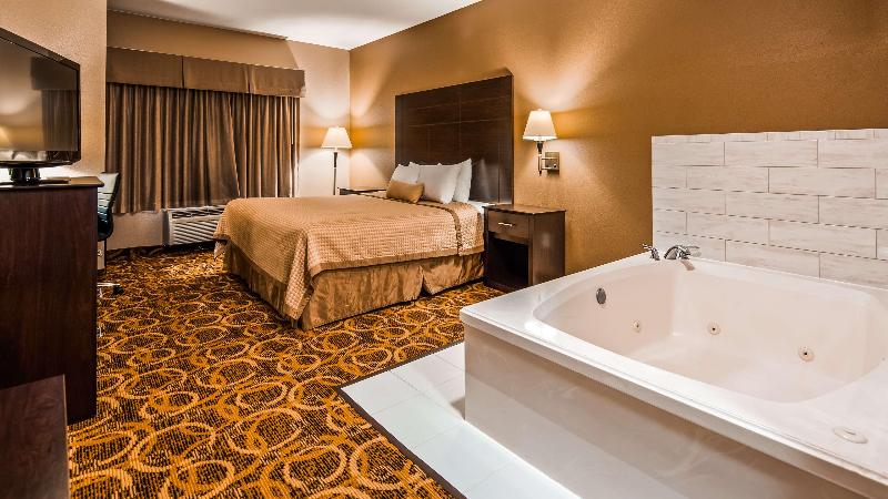 キングサイズベッドのスタンダードルーム, Best Western Northwest Inn