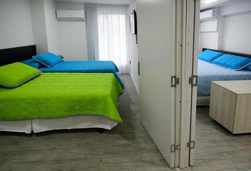 带2个卧室的公寓, Quijano Hotel   Aparts & Suites