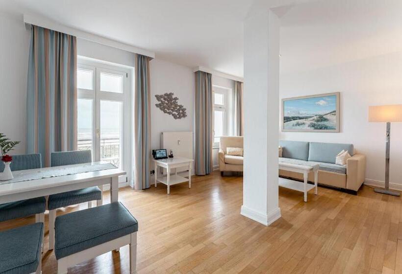 수피리어 스위트 바다 전망, Strandhotel Kurhaus Juist