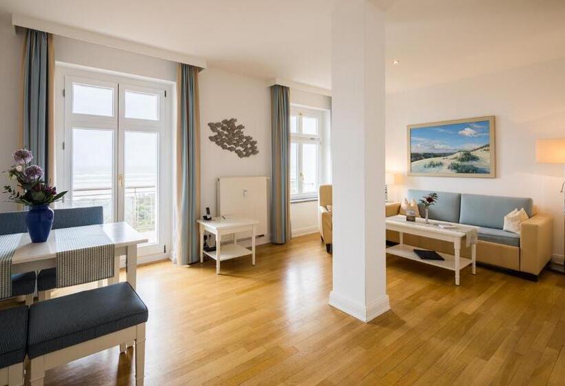 수피리어 스위트 바다 전망, Strandhotel Kurhaus Juist