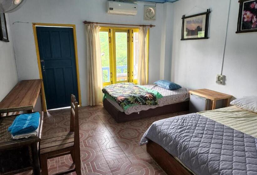 带观景的标准间, Blue Guesthouse