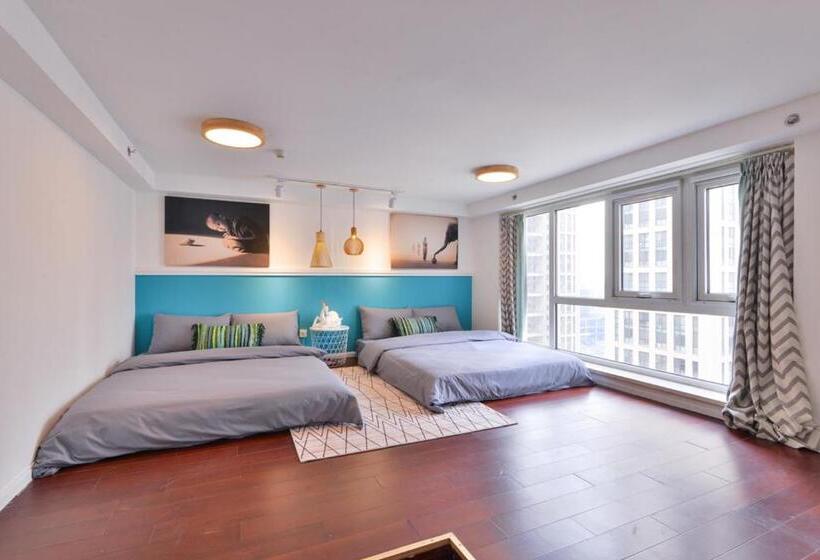 带1个卧室的公寓, Tianjin Nankai·nankai Joy City·