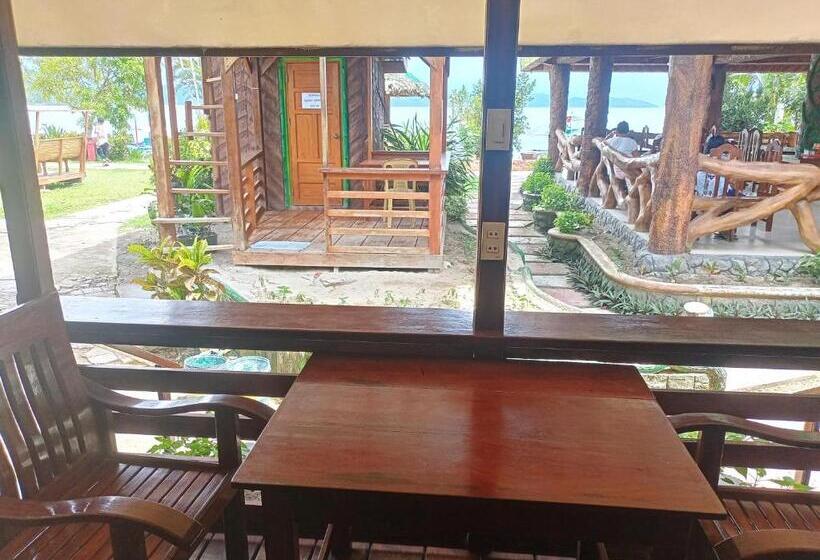 اتاق استاندارد با چشم‌انداز باغ, Ausan Beach Front Cottages