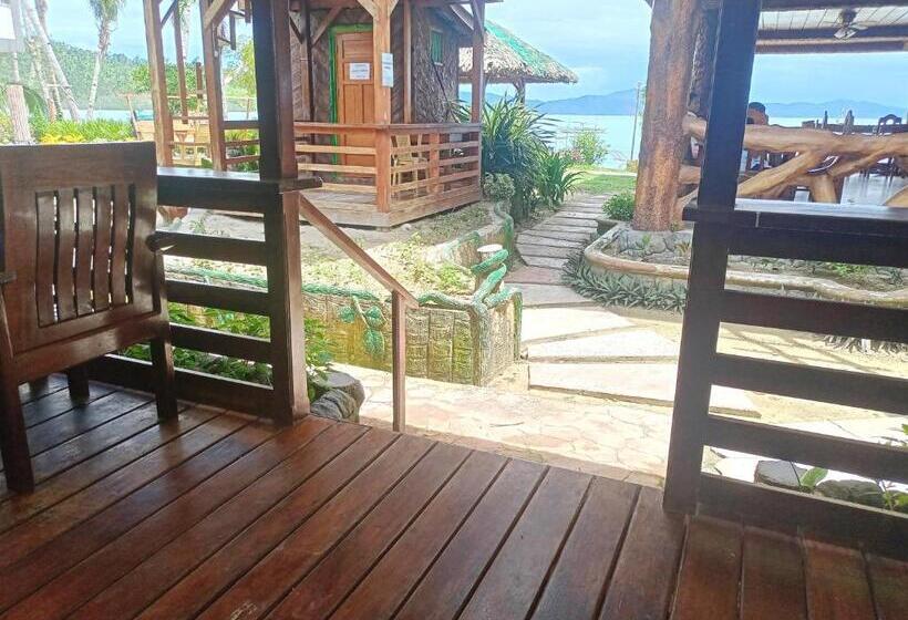 اتاق استاندارد با چشم‌انداز باغ, Ausan Beach Front Cottages