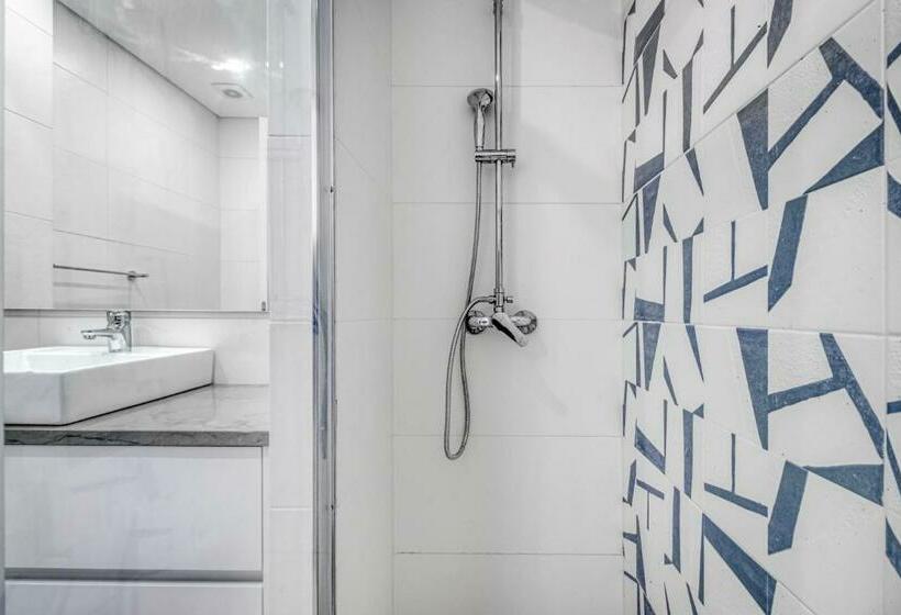2침실 아파트 풀장 전망, Agua Hotels Vila Branca